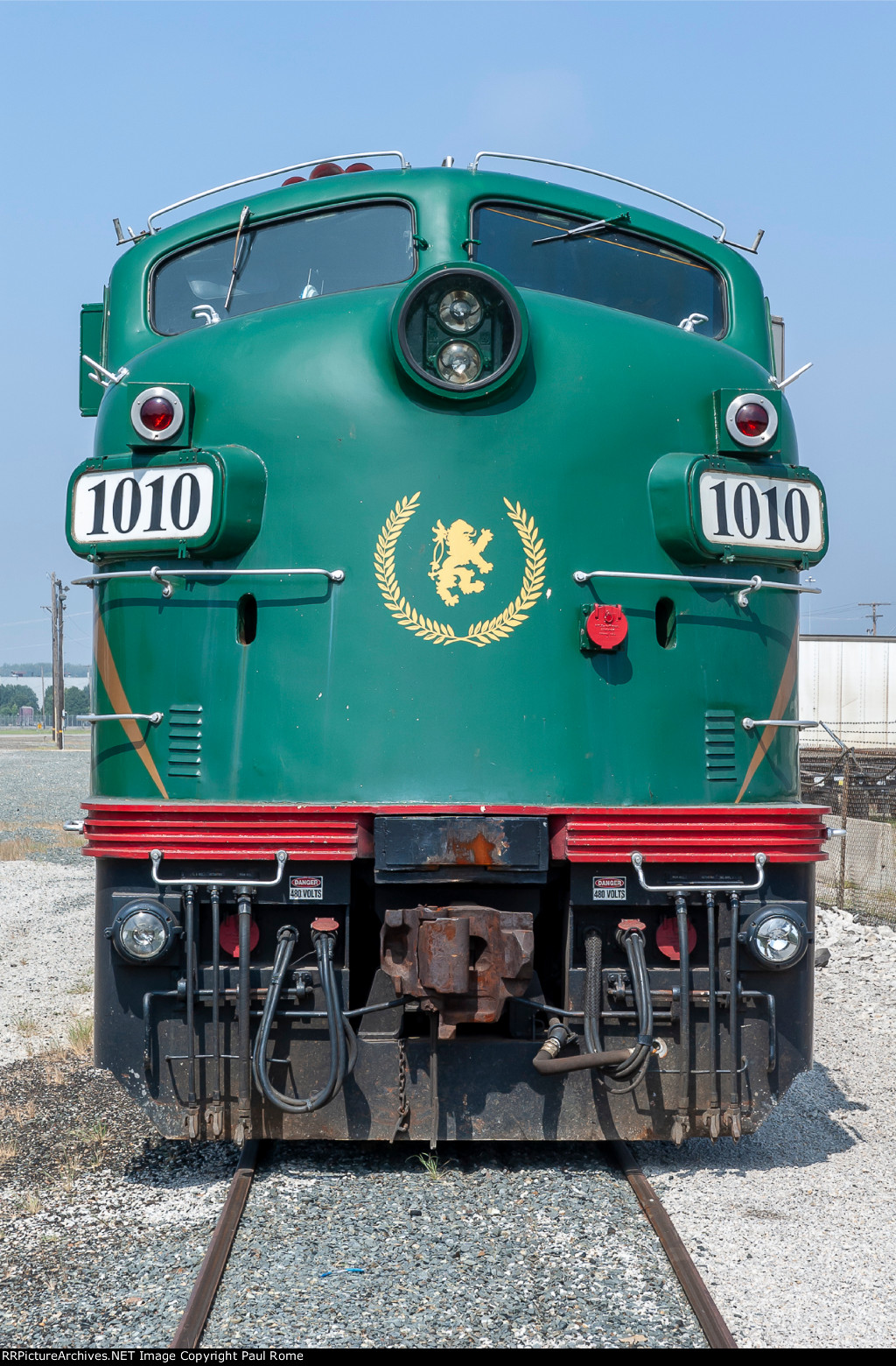 RPCX 1010, EMD F9HA ex BO F7A 937, RailCruise America Excursion Train at KCS Knoche Yard 